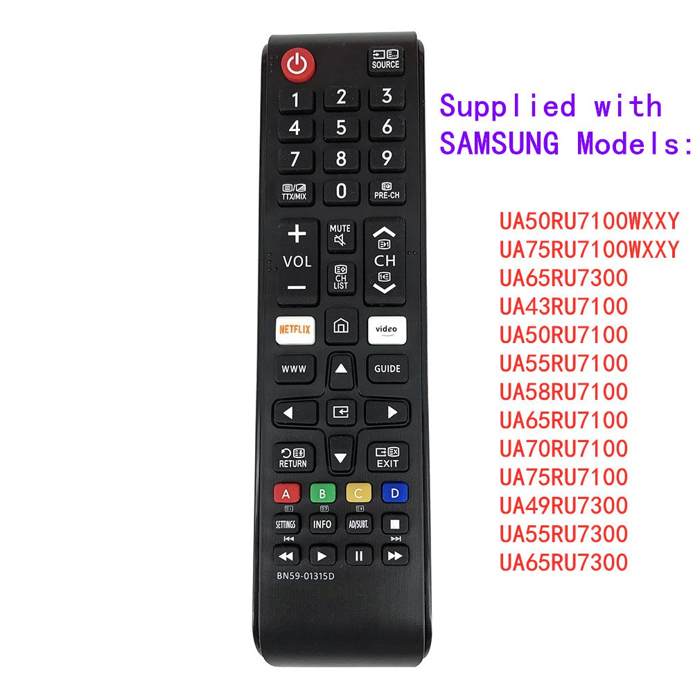 BN59-01315D CHO Điều khiển từ xa TV LED SAMSUNG BN5901315D UA50RU7100WXY UA75RU7100WXY UA65RU7300 UA