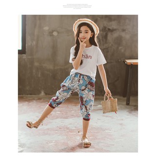 Bộ đồ bigsize cho bé gái mùa hè (3 - 12 tuổi)  ☑️ Quần áo bé gái size đại 25kg, 30kg, 35kg, 40kg, 45k