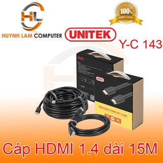 Cáp HDMI 15M Unitek Y-C143