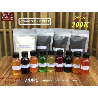 [COMBO]CÁC LOẠI SIRO, TRÀ VÀ BỘT SỮA ĐÀI LOAN
