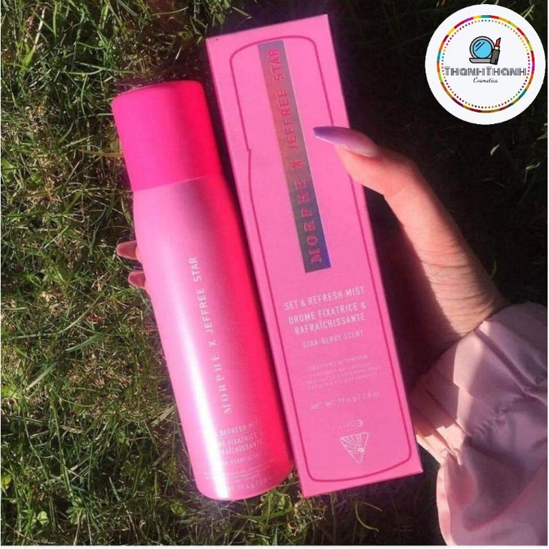 [HÀNG MỸ] XỊT KHOÁNG TRANG ĐIỂM MORPHE JEFFREE STAR SET AND REFRESH MIST (79,4G)