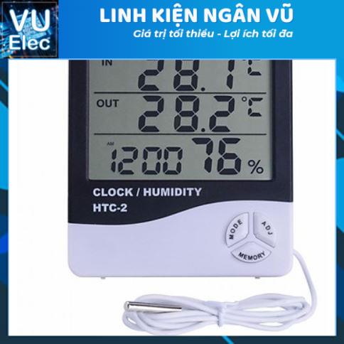 Máy Đo Nhiệt Độ Độ Ẩm HTC-2 - Máy đo nhiệt độ thức ăn TA-288