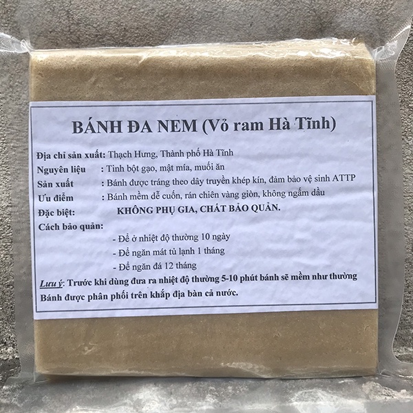 Tập 100 vỏ ram Hà Tĩnh - Lá cuốn nem chuẩn, bánh đa nem phơi sương | BigBuy360 - bigbuy360.vn