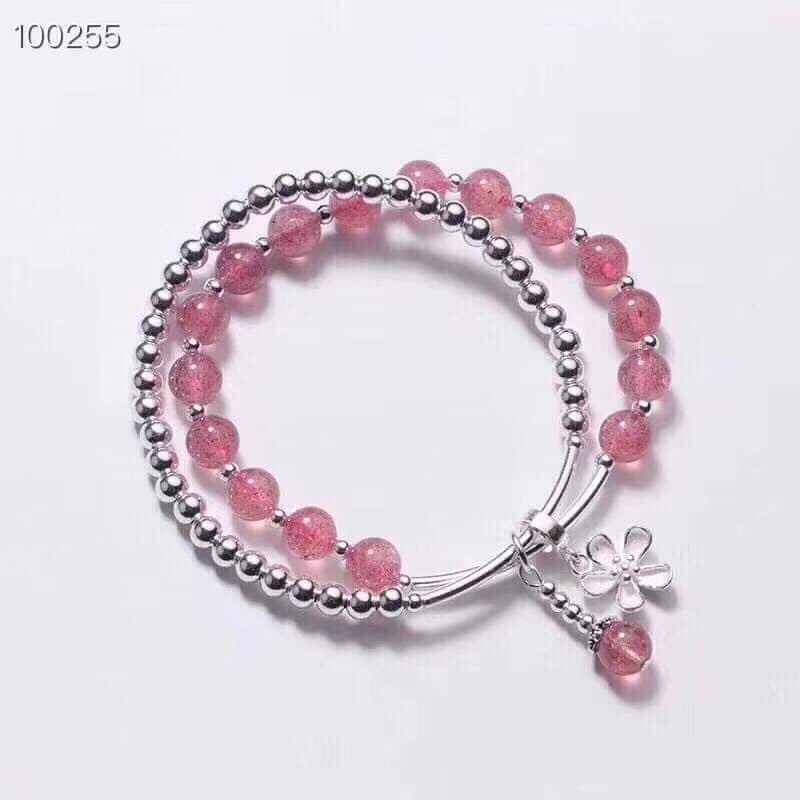 CHARM TREO HOA MAI BẠC 925 TRANG TRÍ VÒNG