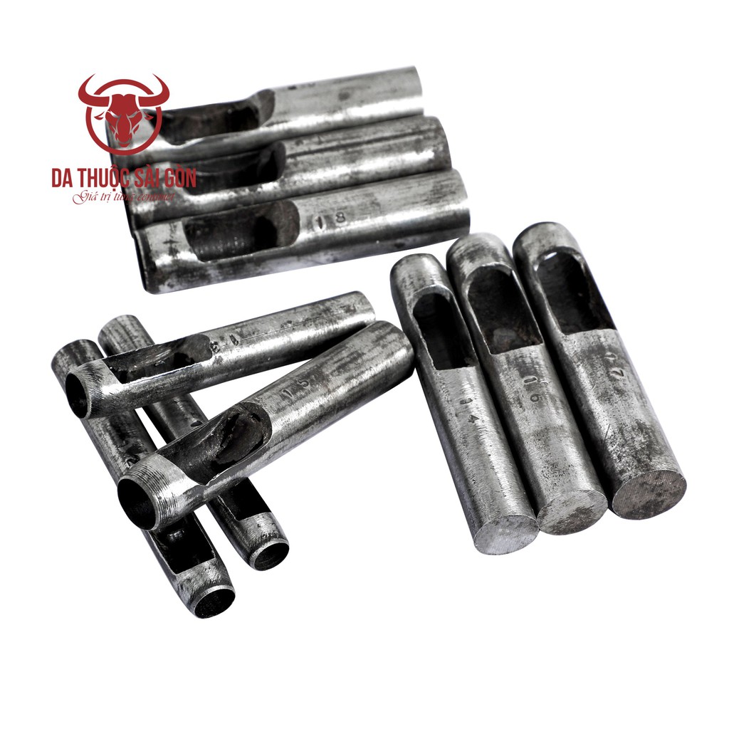 Cây đục lỗ tròn 11mm - Có 38 Size (Từ 1mm đến 38mm) - Da Thuộc Sài Gòn