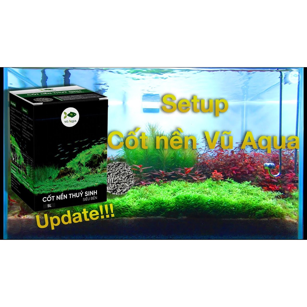 Cốt nền thủy sinh Vũ Aqua (hộp 2L)- Cốt nền cho hồ cá cảnh thủy sinh