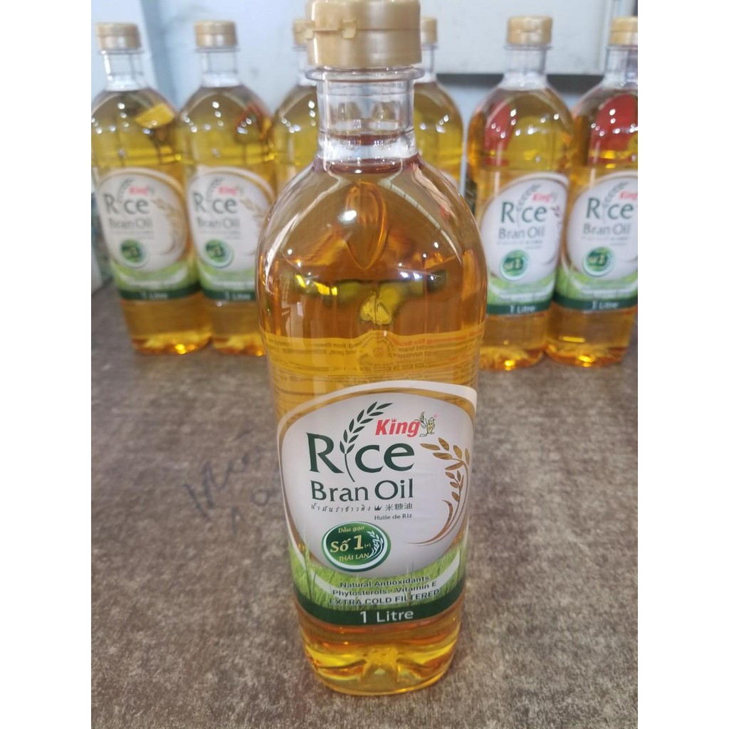 Dầu cám gạo King Rice bran oil chai 500ml