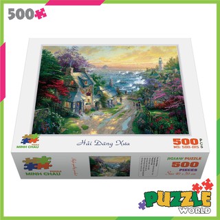 Tranh xếp hình 500 mảnh ghép – Hải Đăng Xưa