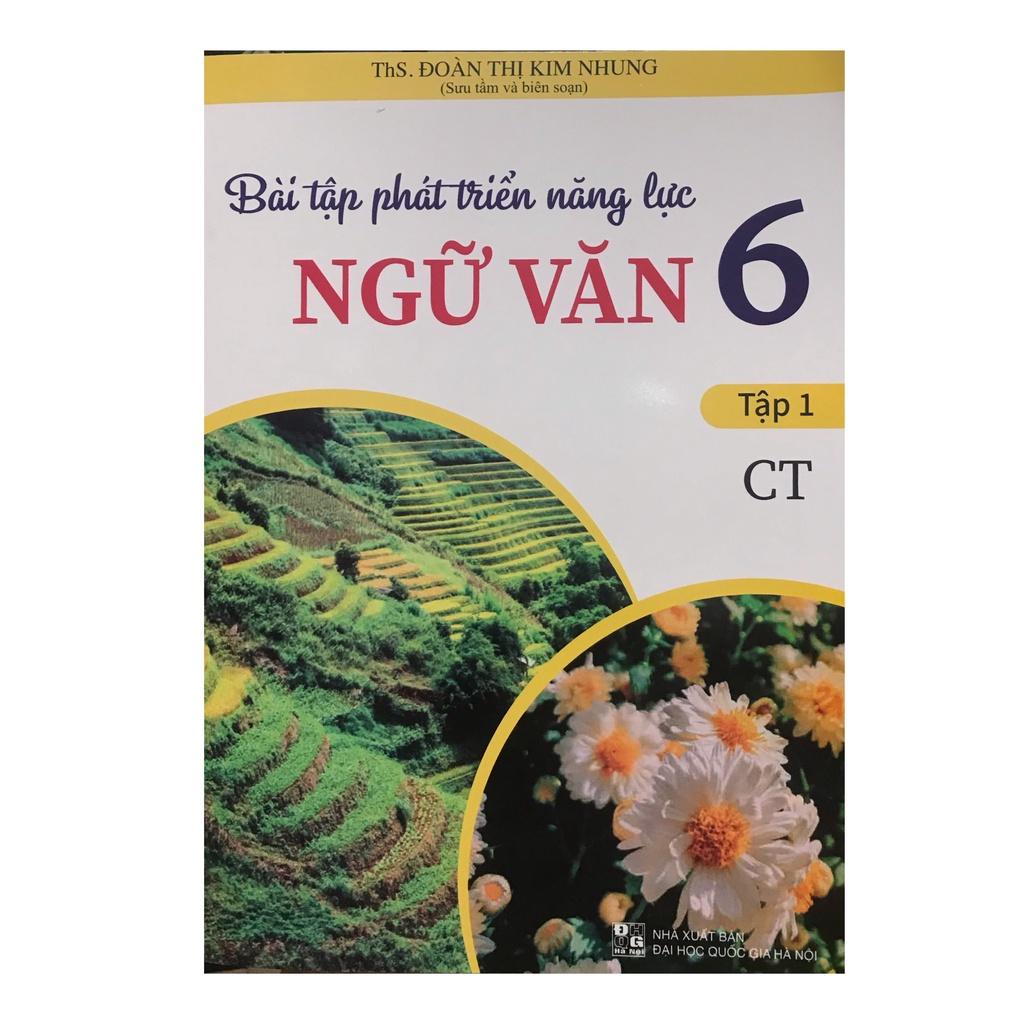 Sách - Bài tập phát triển năng lực Ngữ Văn lớp 6 tập 1 ( CT )