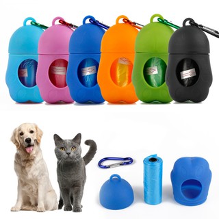 Hộp Đựng Túi Rác Vệ Sinh Mini Chó Mèo Có Kèm Túi Bên Trong Tiện Dụng (Giao màu ngẫu nhiên)