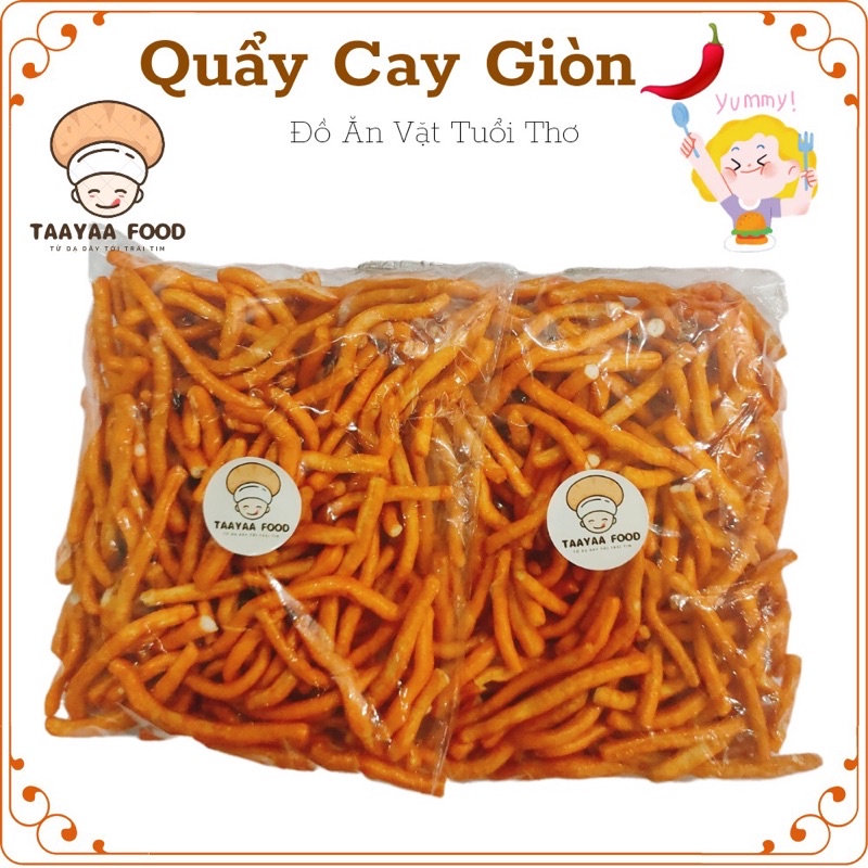 Quẩy Cay Giòn - Đồ Ăn Vặt Tuổi Thơ TaaYaa Food