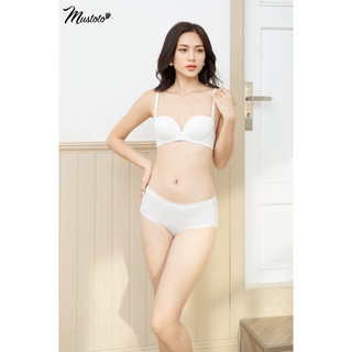 Áo Lót Nữ Kaia Mút Mỏng Không Gọng Nâng Ngực Thoải Mái Trắng (Mustoto MA36)