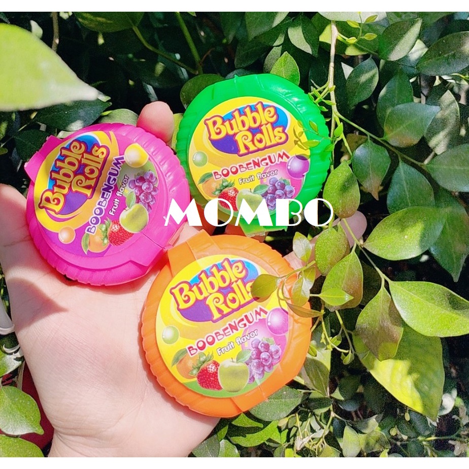 KẸO GUM CAO SU Bubble Rolls -kẹo cao su cuộn hương trái cây