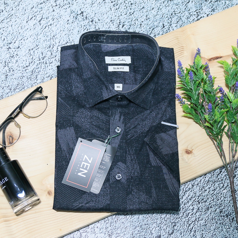 Áo Sơ Mi Nam Tay Ngắn Pierre Cardin Xuất Hàn Dư Xịn