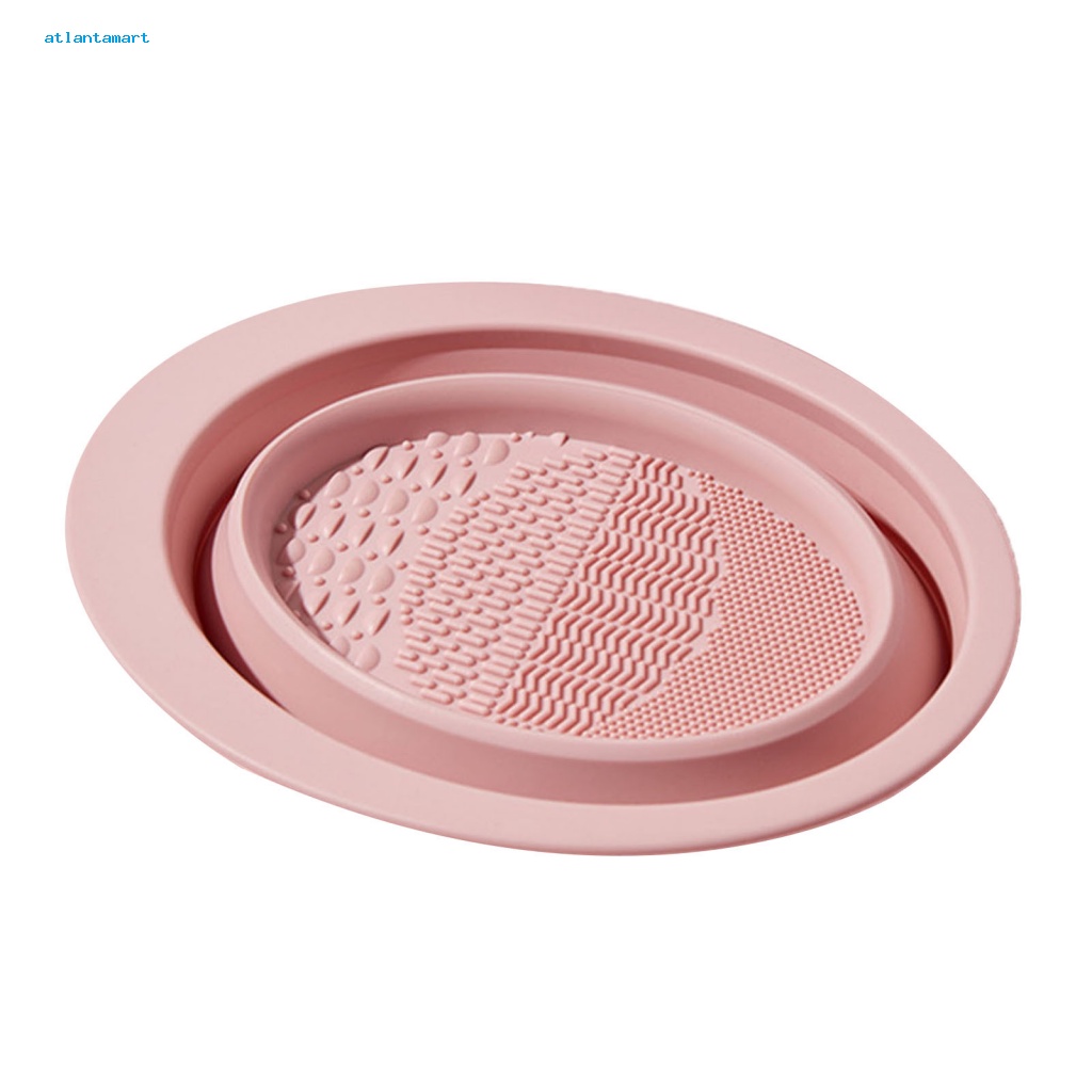 Am| Bộ Tô Rửa Cọ Trang Điểm Có Thể Tái Sử Dụng Thích Hợp Làm Quà Tặng