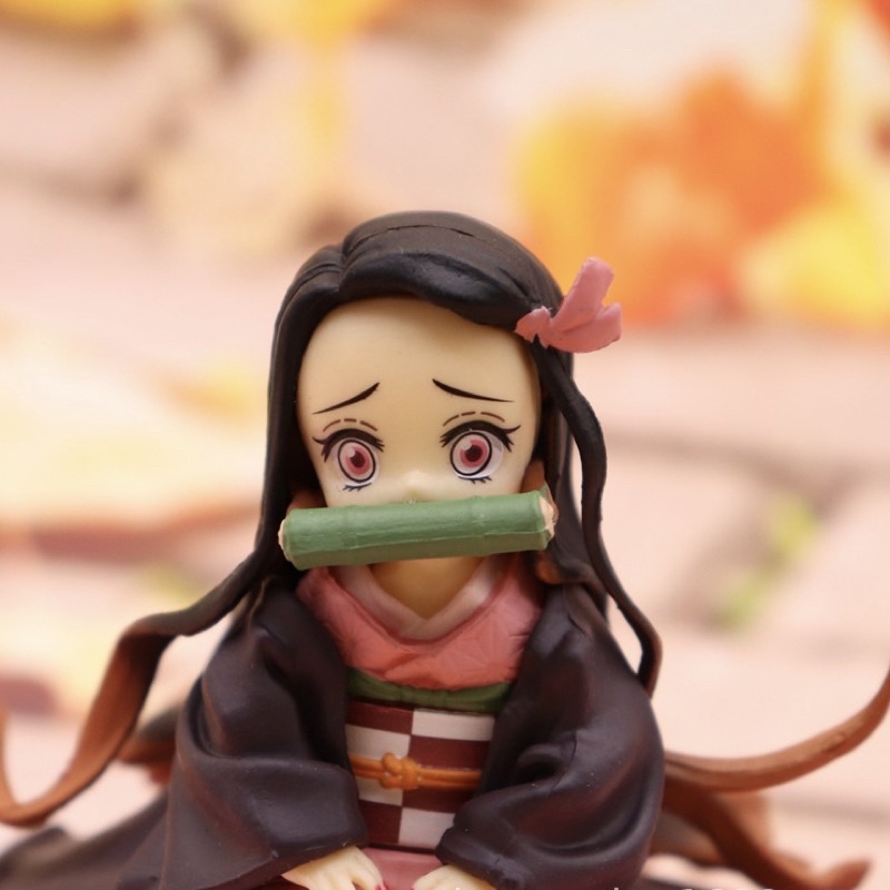 Mô Hình kimetsu no yaiba Chibi 7cm - Mô Hình Thanh Gươm Diệt Quỷ Nezuko Chibi Bằng Nhựa Pvc Cao Cấp