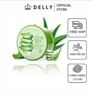 Gel lô hội Soothing Nature Republic - Cung cấp nước - giữ ẩm hè [ NK HÀN]