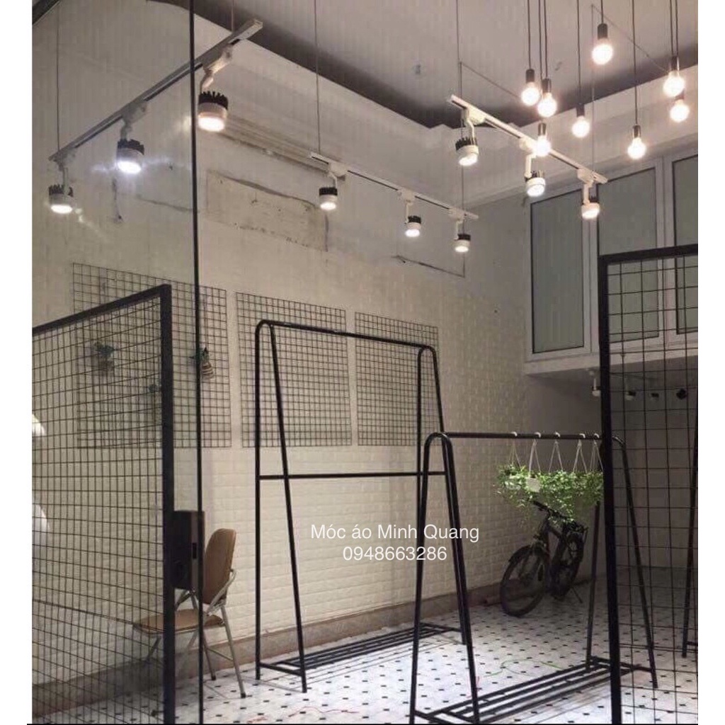 giá treo quần áo-kệ chữ A-kích thước 1m5x1m5-sơn tĩnh điện giúp hạn chế bong chóc-dàn treo thông minh