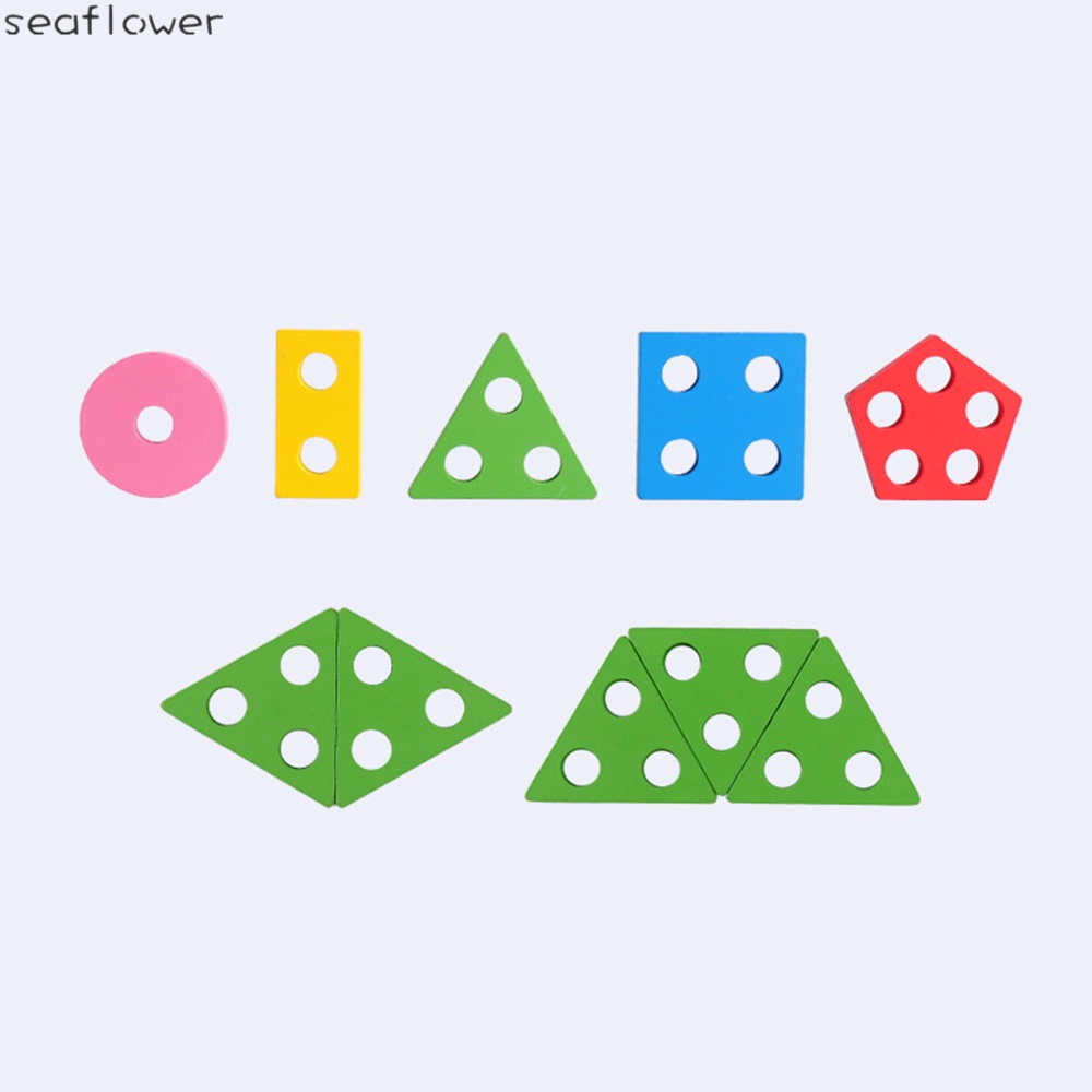 Đồ Chơi Lắp Ráp Hình Học Cải Thiện Nhận Thức Phù Hợp Với Tuổi 3 + Trẻ Em