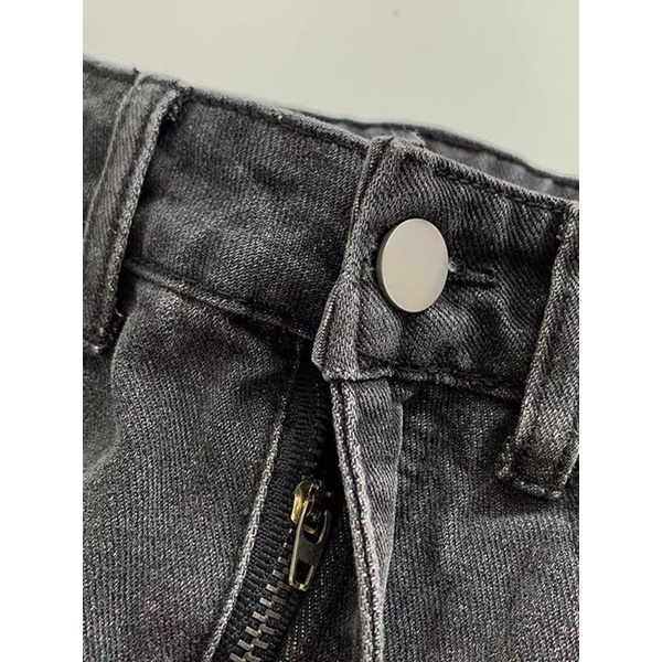 Set Đồ Nữ Denim Jacket Kèm Chân Váy Jeans Demin Chữ A Phong Cách Hàn Quốc