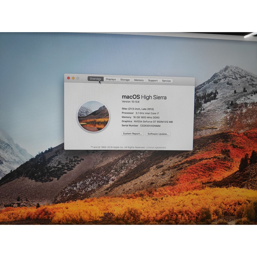 Apple iMac 21.5 inch Late 2012 – i7 3.1GHz – Ram 16GB (MD093) | BigBuy360 - bigbuy360.vn