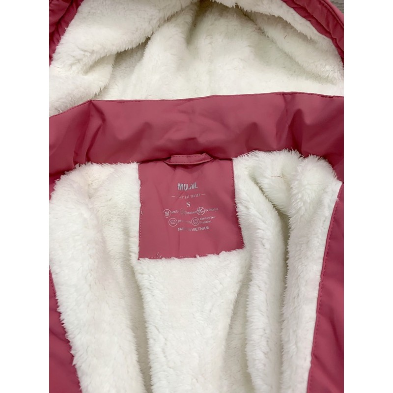 AK34 Áo gió lót lông cừu M.u.j.i | BigBuy360 - bigbuy360.vn