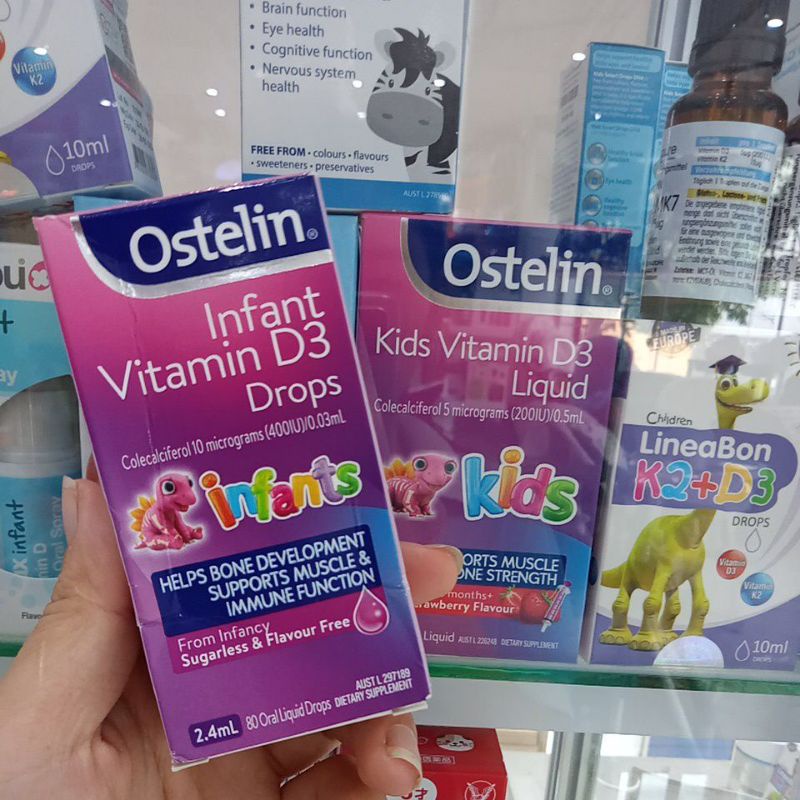 Vitamin Ostelin D3 Drops(400IU) 2.4ml