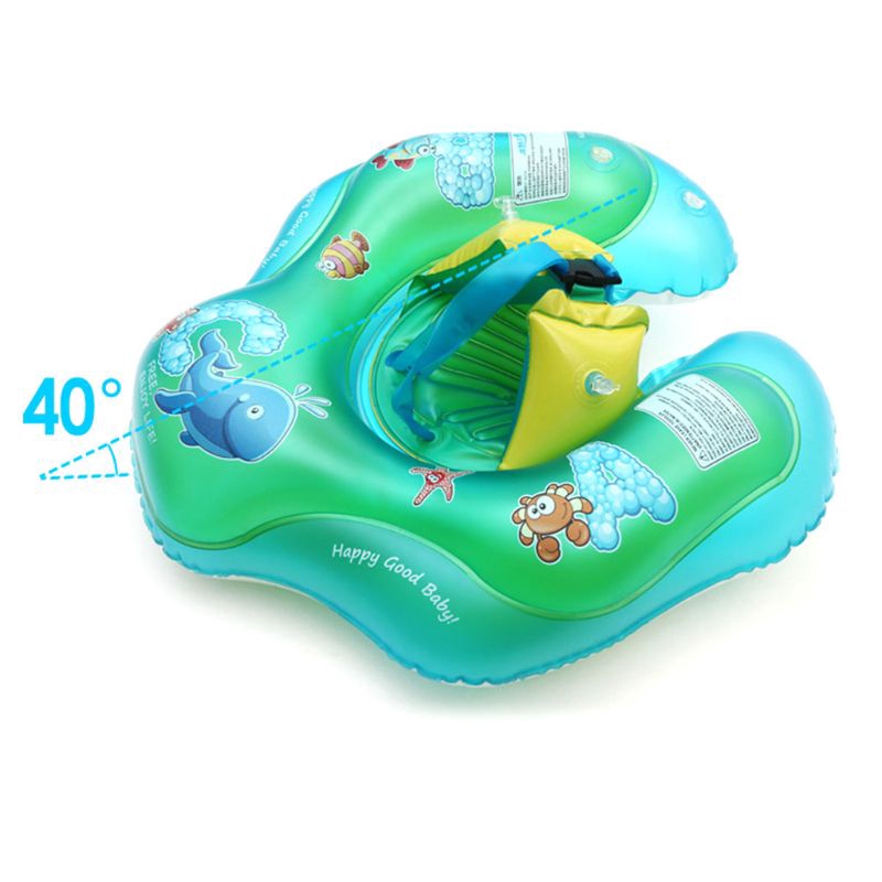 Infant waist inflatable swimming ring swimming pool float safety ring children swimming assistance
