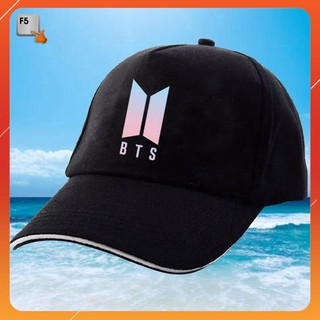Mũ lưỡi trai in hình logo BTS