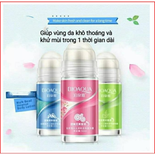 Lăn nách Bioaqua 50ml – Siêu Phẩm Giảm Ngăn Ngừa Hôi Nách