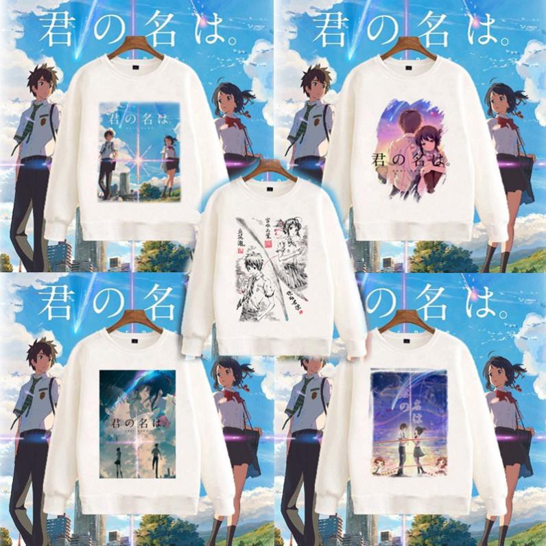 ( SALE SỐC ) Áo Sweater Anime Your Name - Tên Cậu Là Gì? độc đẹp giá rẻ nhất