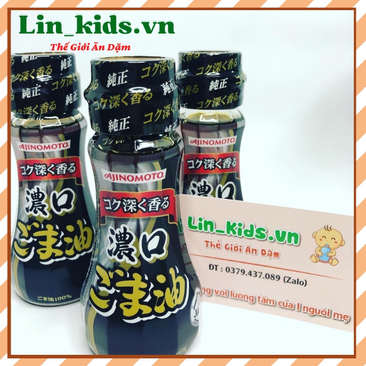 Dầu Mè Nguyên Chất Ajinomoto 70g Cho Bé Ăn Dặm - Thế Giới Ăn Dặm