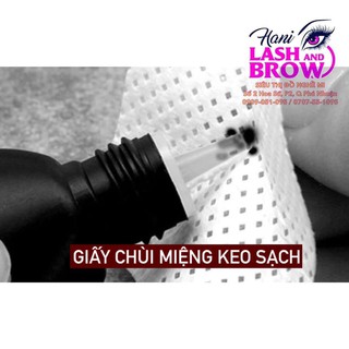 Giấy chuyên dụng lau đầu keo nối mi - Hani