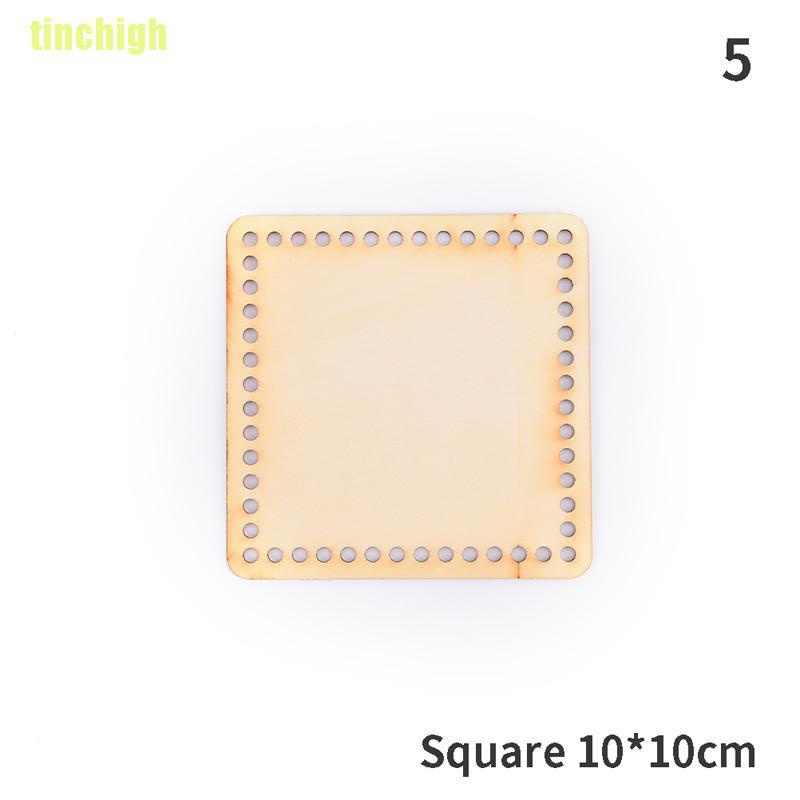 Túi Xách Len Đế Gỗ Thiết Kế Đơn Giản Xinh Xắn Cho Nữ