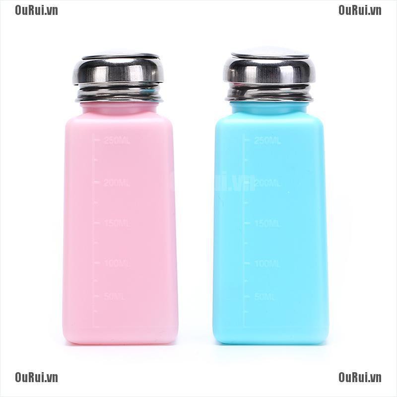 Chai Rỗng Đựng Dung Dịch Tẩy Sơn Móng Tay 250mL