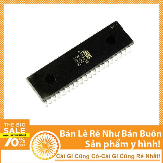 Linh Kiện AT89C52-24PC DIP40