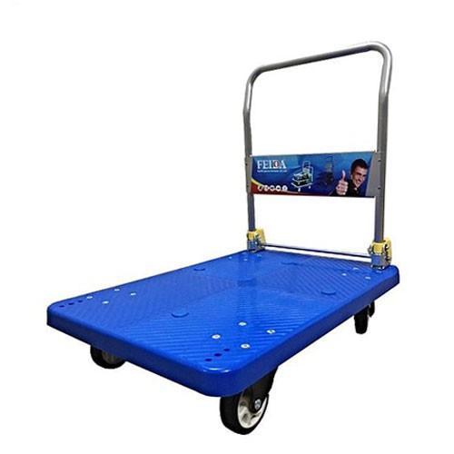 Xe Đẩy Hàng 4 Bánh Sàn Nhựa Feida FD150 Tải Trọng 150kg