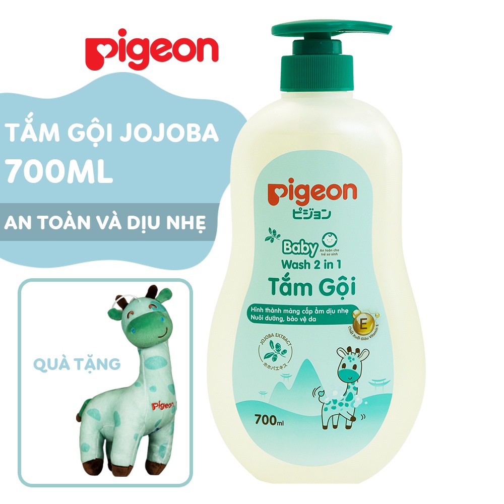 Tắm Gội Dịu Nhẹ Pigeon Hoa Hướng Dương Mẫu Mới
