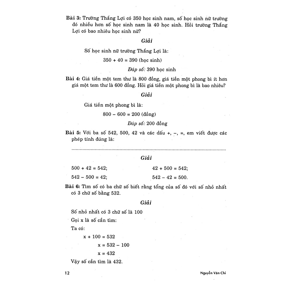 Sách Hướng Dẫn Cách Học Và Làm Bài Tập Toán Lớp 3 - Tập 1