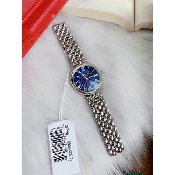 Đồng hồ nữ Frederique Constant Calibre FC-200 dial xanh đẹp xuất sắc