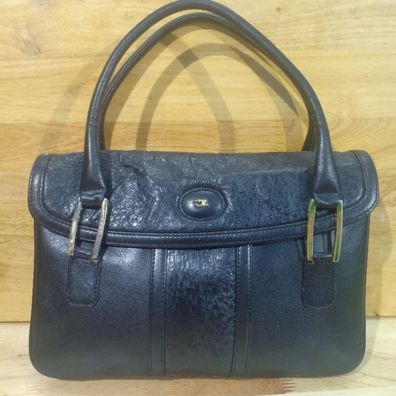 Túi xách tay da thật secondhand  061206