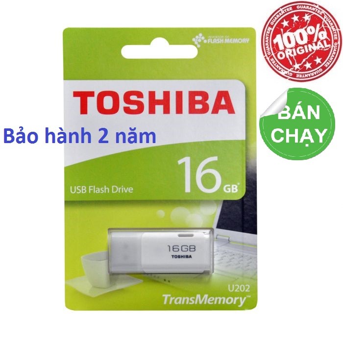 USB 16G Toshiba 2.0 chính hãng (FPT) BH 2 năm