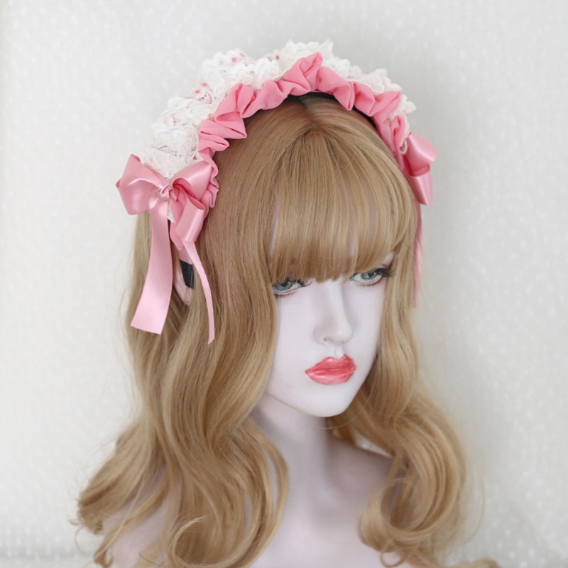 Cài Tóc Phong Cách Lolita Thanh Lịch Cho Nữ