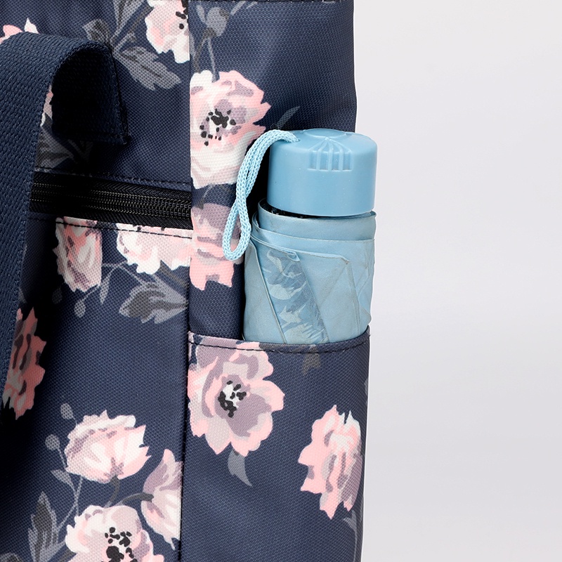 Túi Đeo Chéo Bằng Vải Oxford Sức Chứa Lớn Chống Nước In Hình Thời Trang Cho Nữ