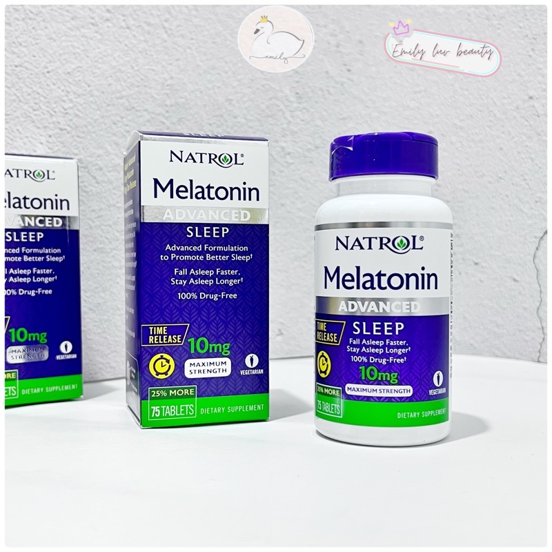 Natrol Melatonin 10mg 75 viên