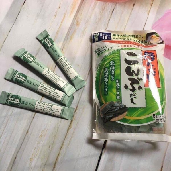 Hạt nêm rong biển Ajinomoto 112g và 56g nội địa Nhật Bản