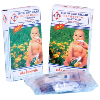 Combo 10 hộp gạc rơ lưỡi Hải Sơn Pha