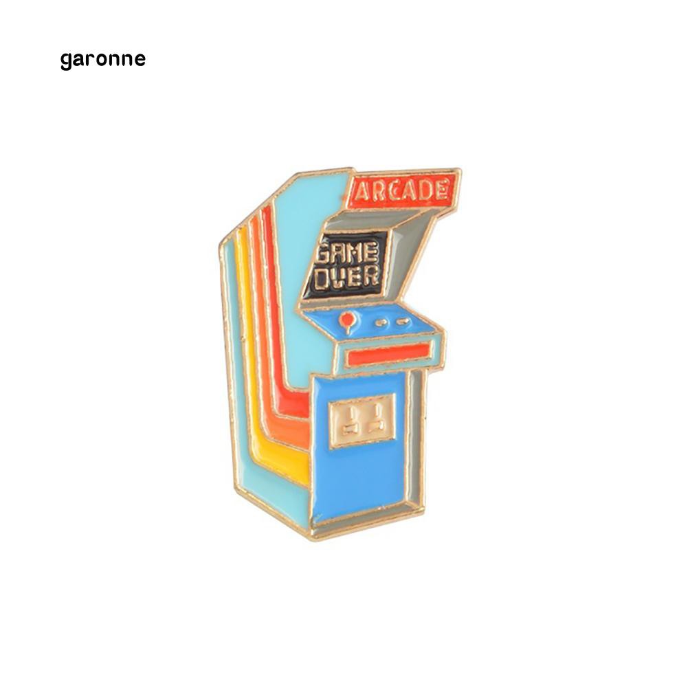 Ghim cài áo hình máy chơi game Arcade độc đáo thời trang