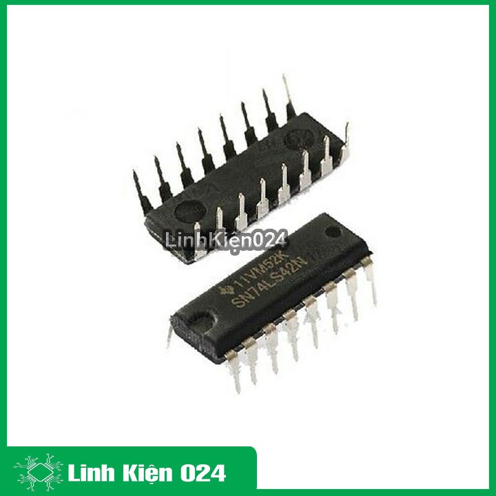 74LS42 BCD to Decimal Decoder DIP16