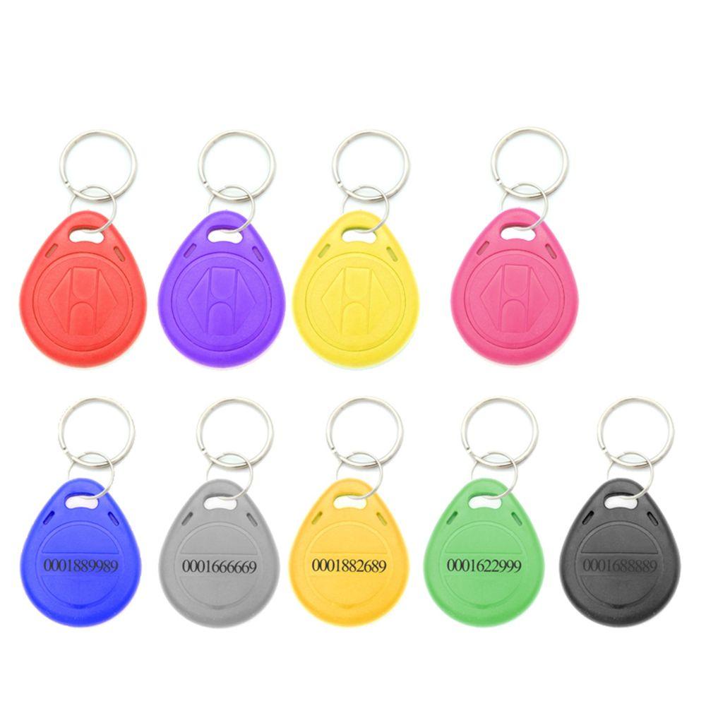 SOMEDAYZL Set 10 Thẻ ID / Chìa Khóa Nhiều Màu Sắc